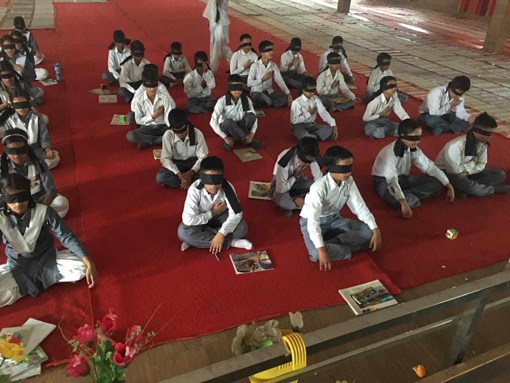 Student practice session